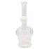 WHITE SKULL FACE GLASS BONG Herbal SMOKE TOKES