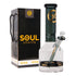 SOUL GLASS BONG Herbal SMOKE TOKES Gray Afterlife 12 Inches Octagon Bong