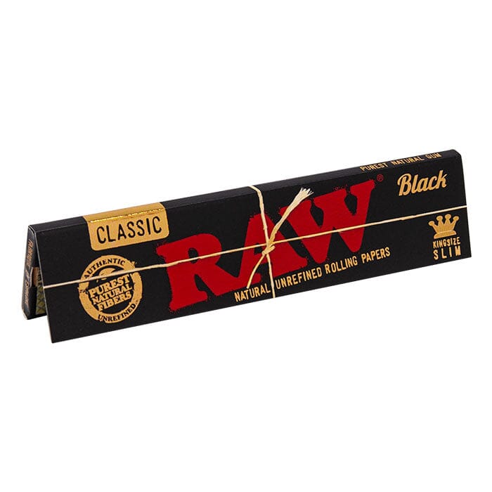 RAW ROLLING PAPER Herbal SMOKE TOKES RAW BLACK KING SIZE 1 PACK
