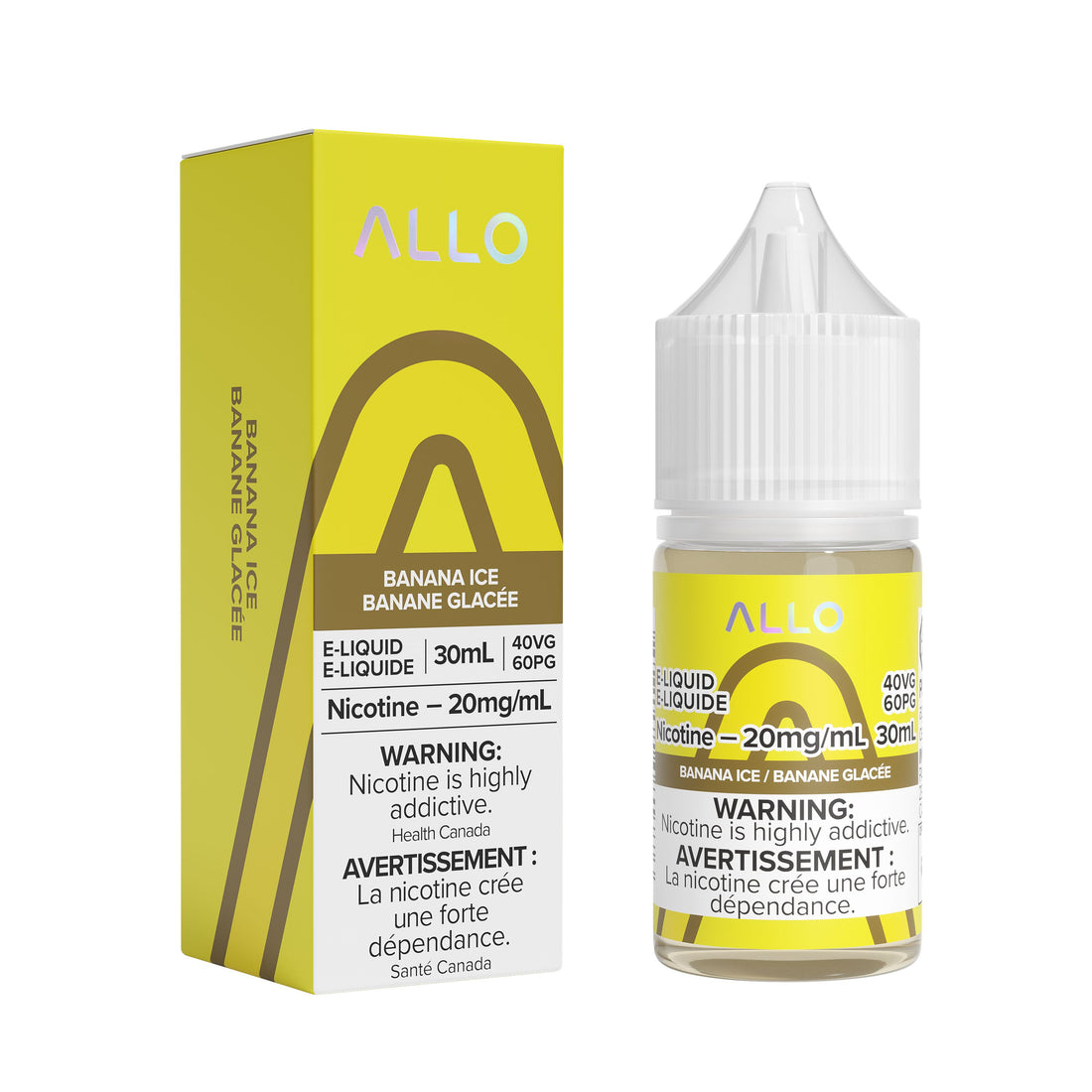 ALLO E-LIQUID E-LIQUID Pacific Smoke E-Liquids Banana Ice 20mg (SALT) (EXCISE)