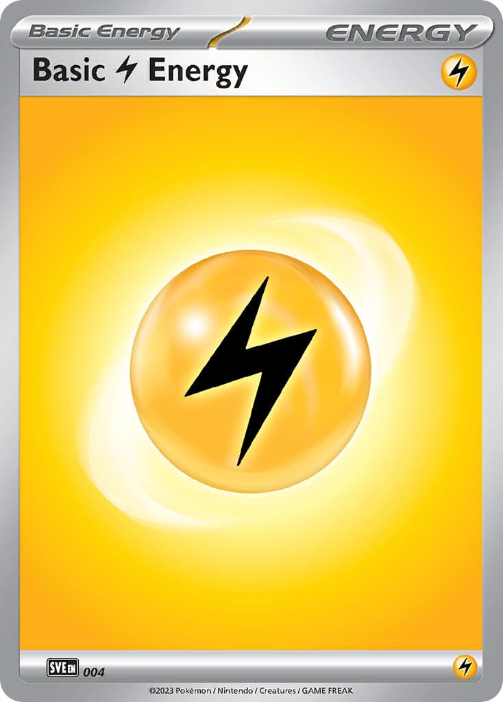 SINGLE POKÉMON CARDS - ENERGY CARDS TRADING CARDS The Vapory Lightning Common