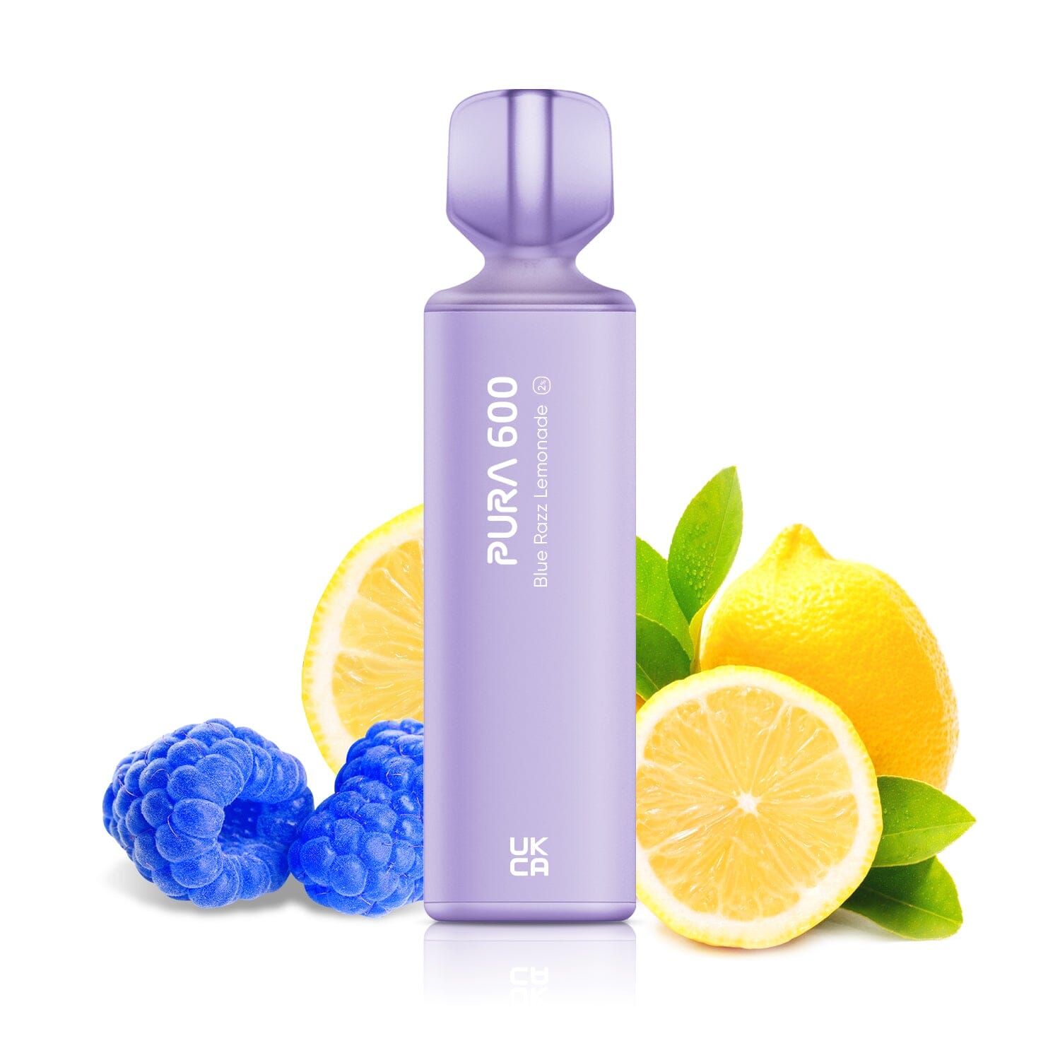 PURA 600 DISPOSABLE VAPE DISPOSABLES Ace Distributions Blue Razz Lemonade 20MG (EXCISE)