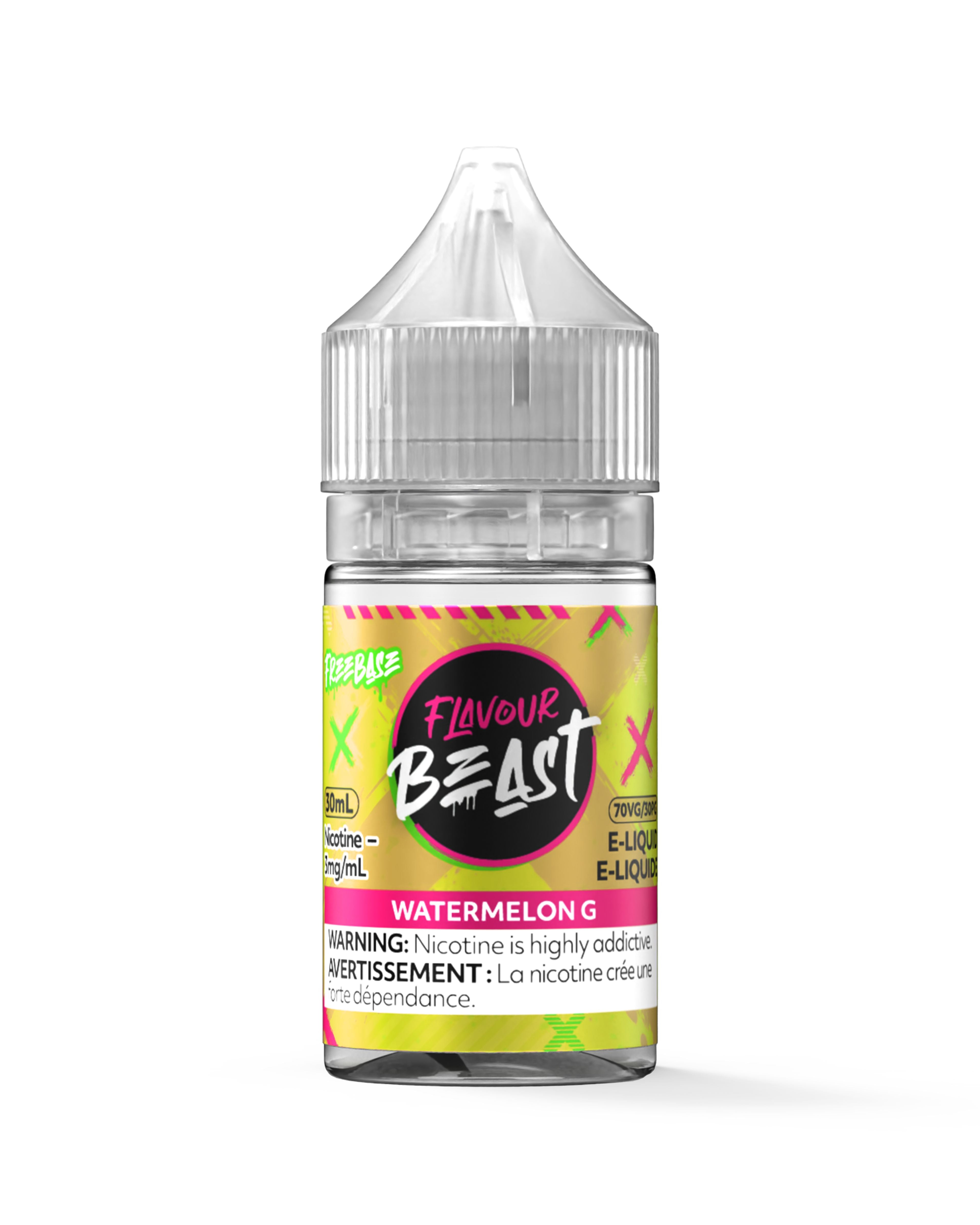 FLAVOUR BEAST E-LIQUID REGULAR E-LIQUID Pacific Smoke E-Liquids Regular Watermelon G 3mg (REGULAR) (EXCISE)