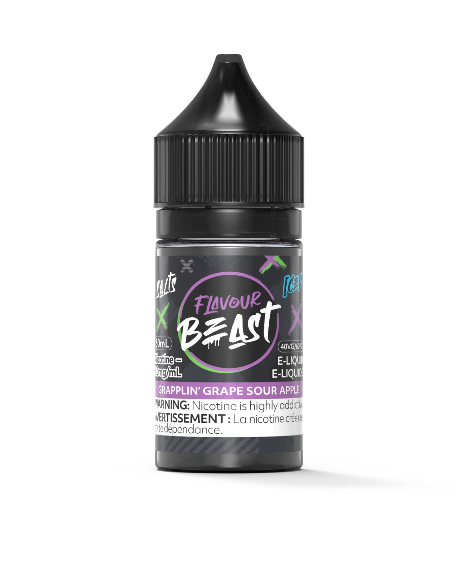 FLAVOUR BEAST E-LIQUID SALT E-LIQUID Pacific Smoke E-Liquids Regular Grapplin&