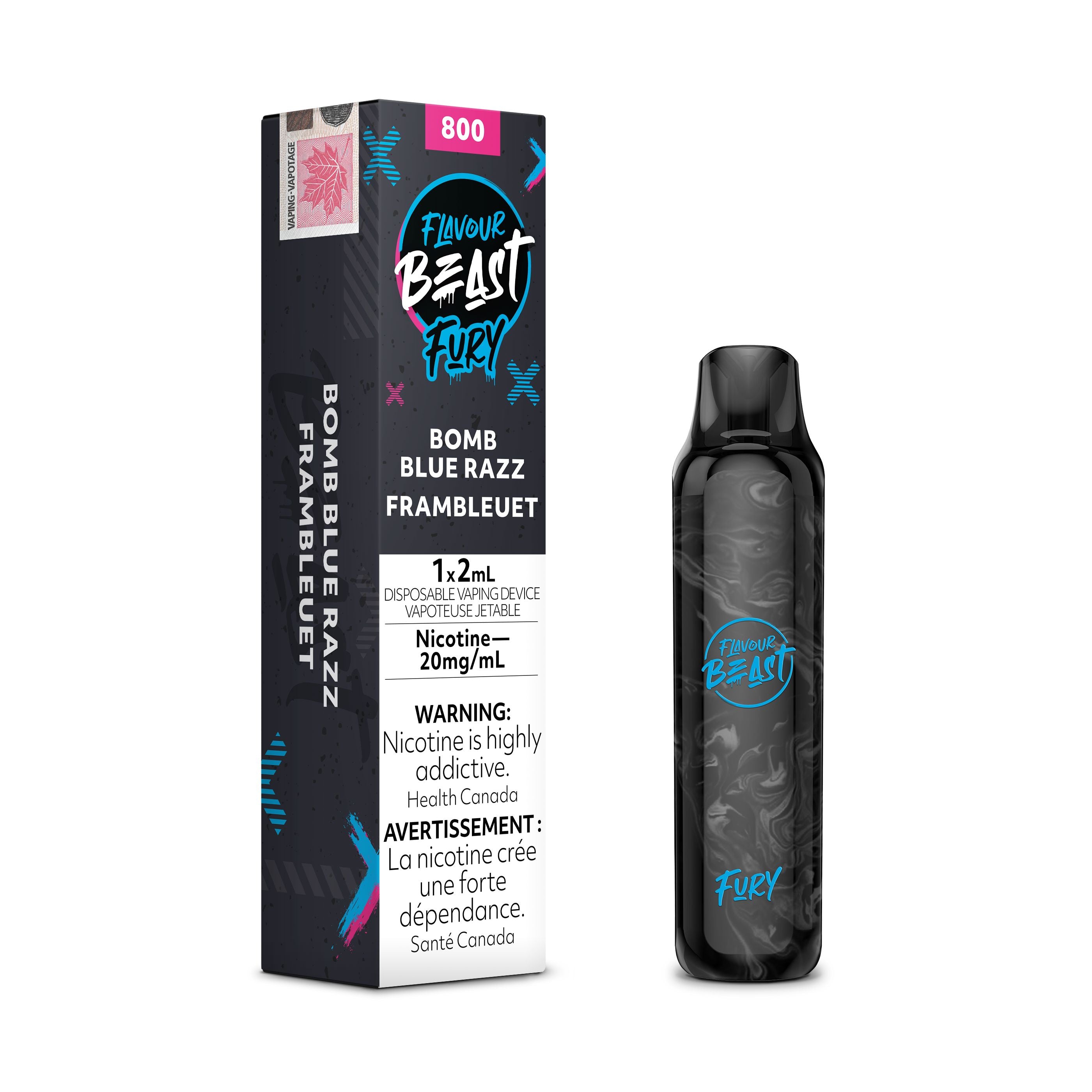 FLAVOUR BEAST FURY DISPOSABLE (2ML) DISPOSABLES Pacific Smoke E-Liquids