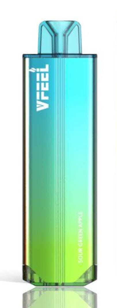 VFEEL V1 DISPOSABLE VAPE DISPOSABLES Fog Formulas Sour Green Apple 20MG/INTENSE (EXCISE)