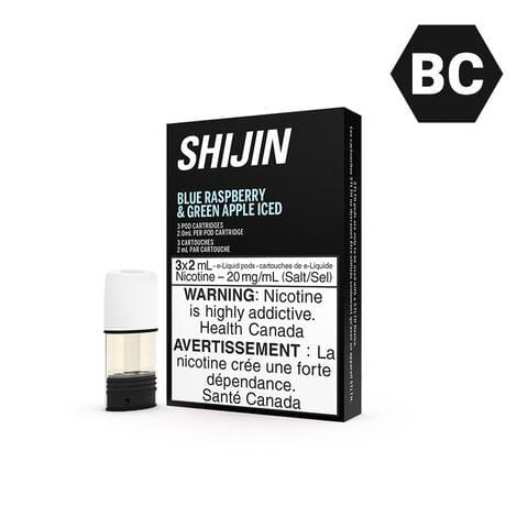 STLTH PODS PRE-FILLED PODS Valor Distribution STLTH Shijin - Blue Raspberry & Green Apple Iced 20MG (EXCISE)