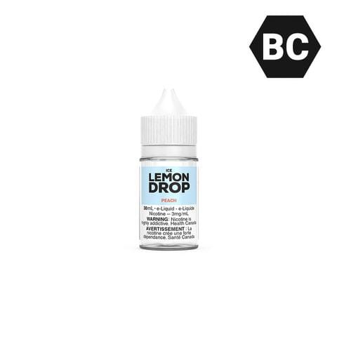 LEMON DROP E-LIQUID E-LIQUID Valor Distribution E-Liquid Ice Peach 3mg (Regular) (EXCISE)