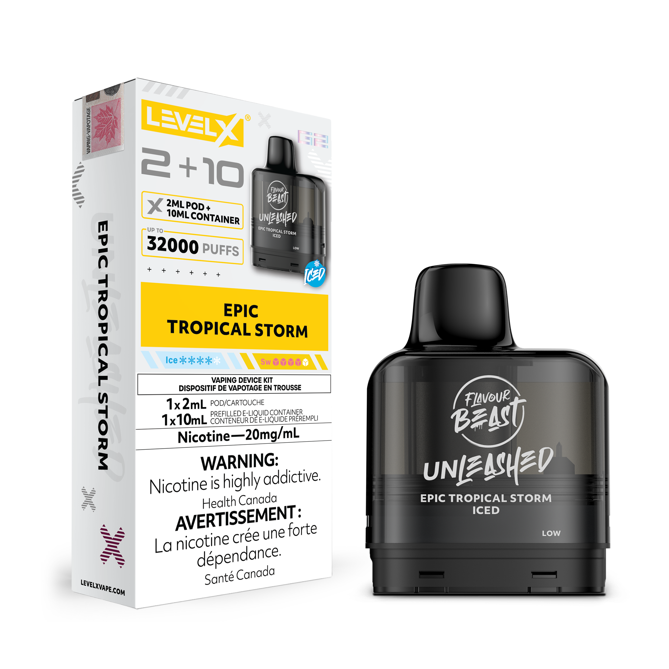 LEVEL X G2 POD 2+10ML