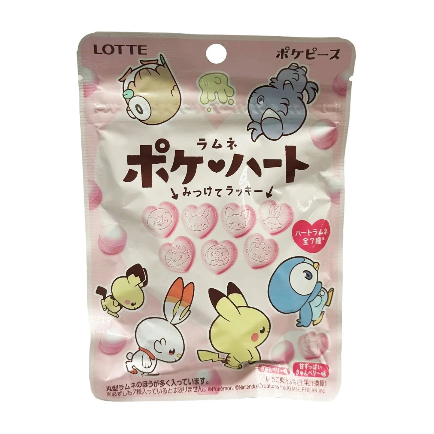 LOTTE - SNACKS SNACKS CandyNow Pokemon Heart Ramune