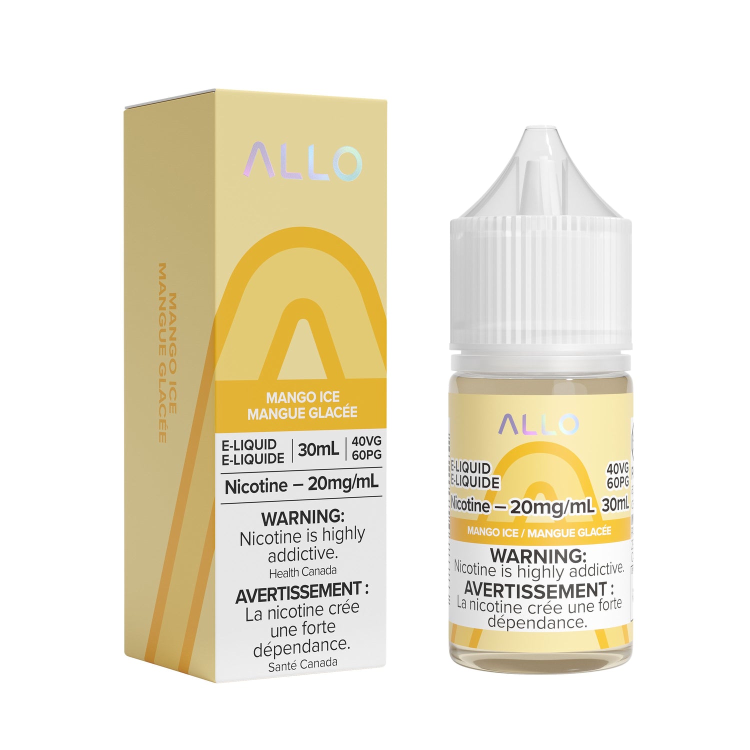 ALLO E-LIQUID E-LIQUID Pacific Smoke E-Liquids Mango Ice 20mg (SALT) (EXCISE)