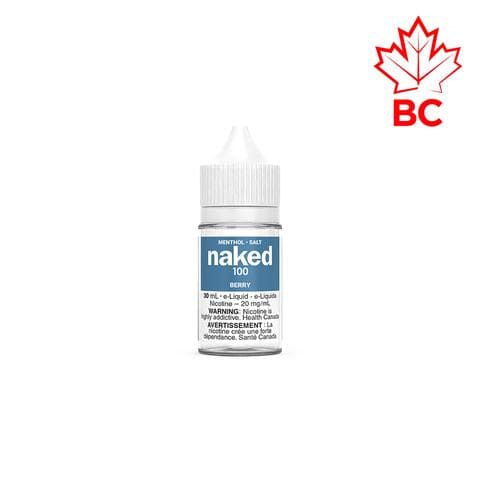 NAKED100 E-LIQUID E-LIQUID Valor Distribution E-Liquid Berry Menthol 12mg (Salt) (EXCISE)
