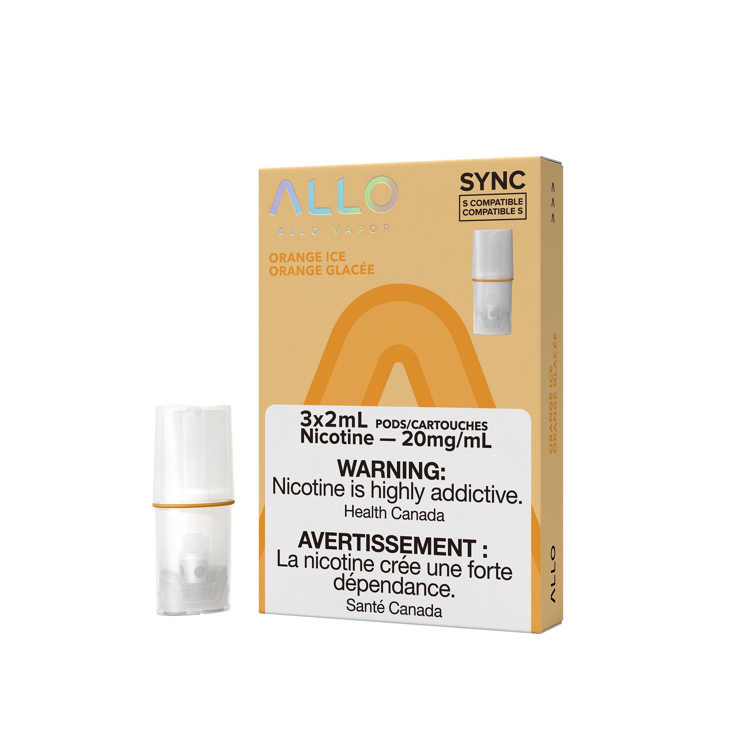 ALLO SYNC PODS PRE-FILLED PODS Pacific Smoke E-Liquids
