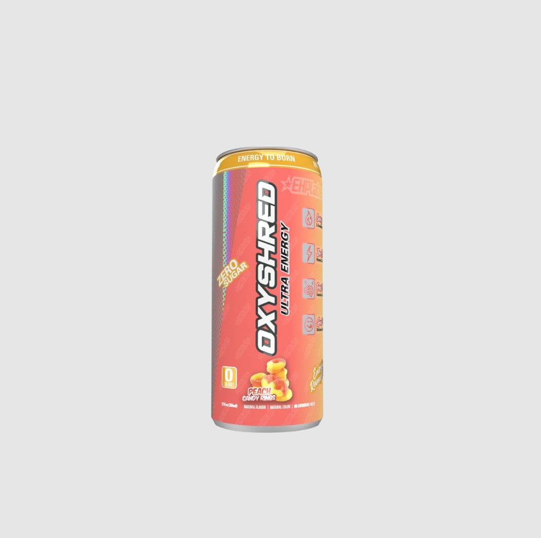 OXYSHRED ULTRA ENERGY Food, Beverages & Tobacco Great West Beverage Corp. Peach Candy Rings