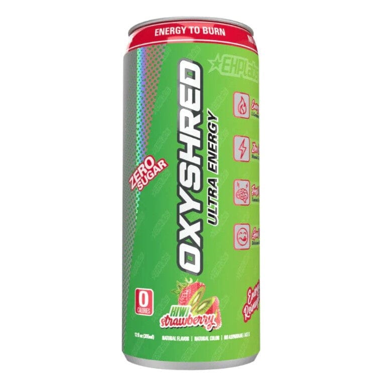 OXYSHRED ULTRA ENERGY Food, Beverages & Tobacco Great West Beverage Corp. Kiwi Strawberry
