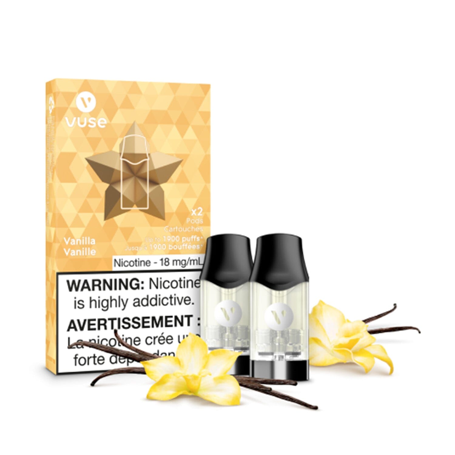 VUSE EPOD PRE-FILLED PODS VUSE Vanilla 1.8% (20mg/mL) Balance (Excise)