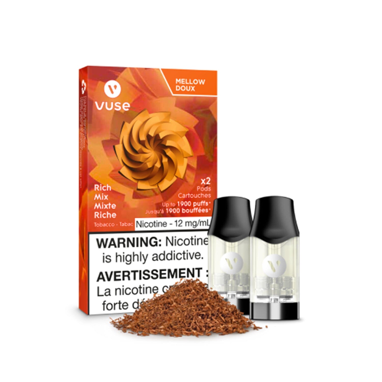 VUSE EPOD PRE-FILLED PODS VUSE Rich Mix 1.1% (12mg/mL) Mellow (Excise)