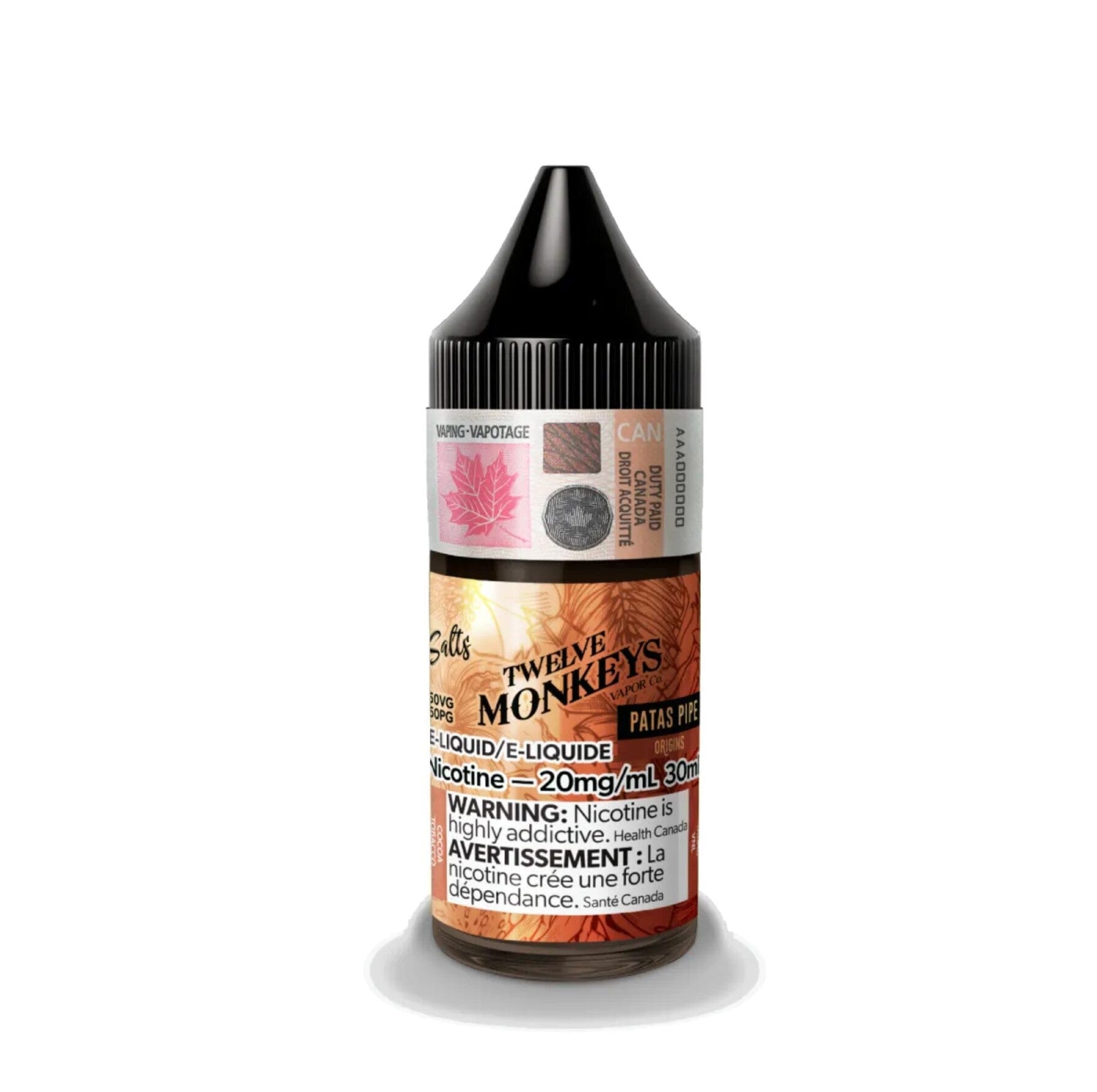 TWELVE MONKEYS E-LIQUID E-LIQUID Pacific Smoke E-Liquids Original Pata&