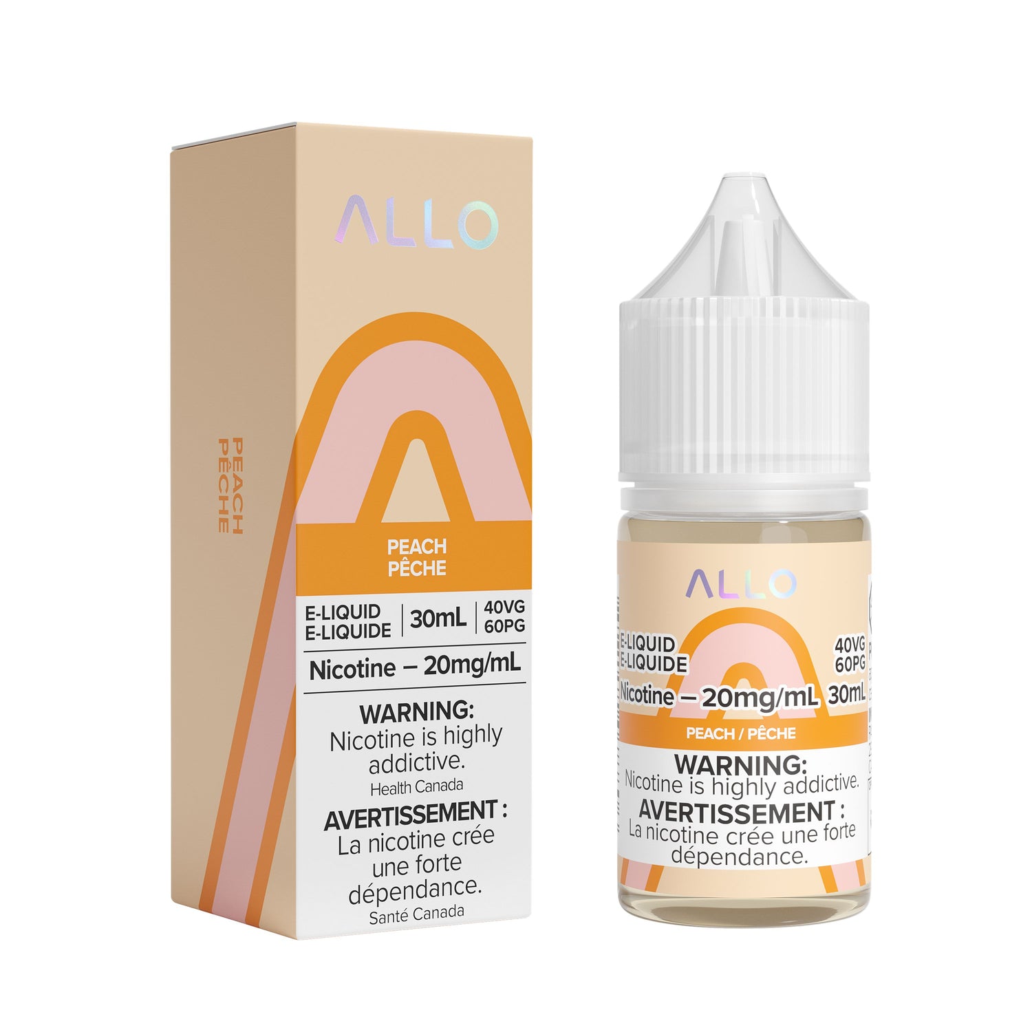 ALLO E-LIQUID E-LIQUID Pacific Smoke E-Liquids Peach 20mg (SALT) (EXCISE)