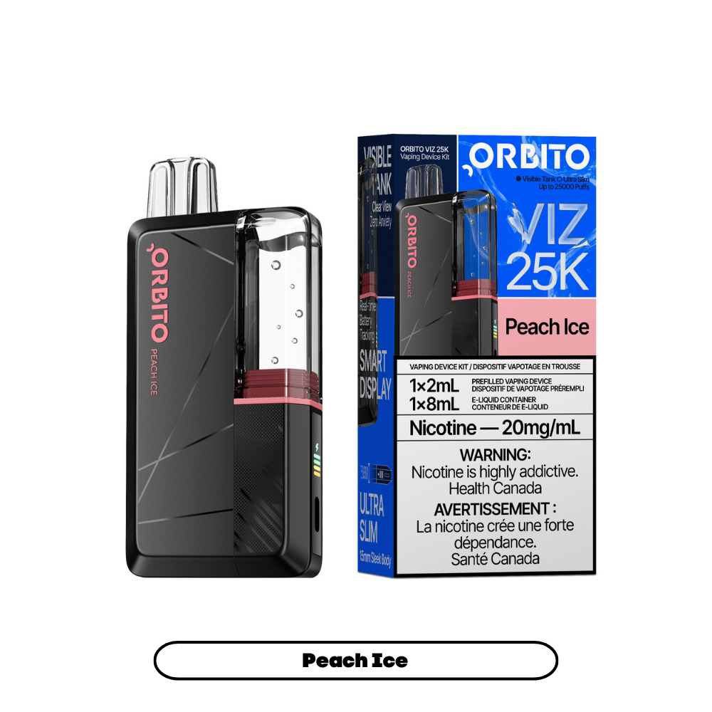 ORBITO VIZ 25K Rechargeable Disposable Vape Device