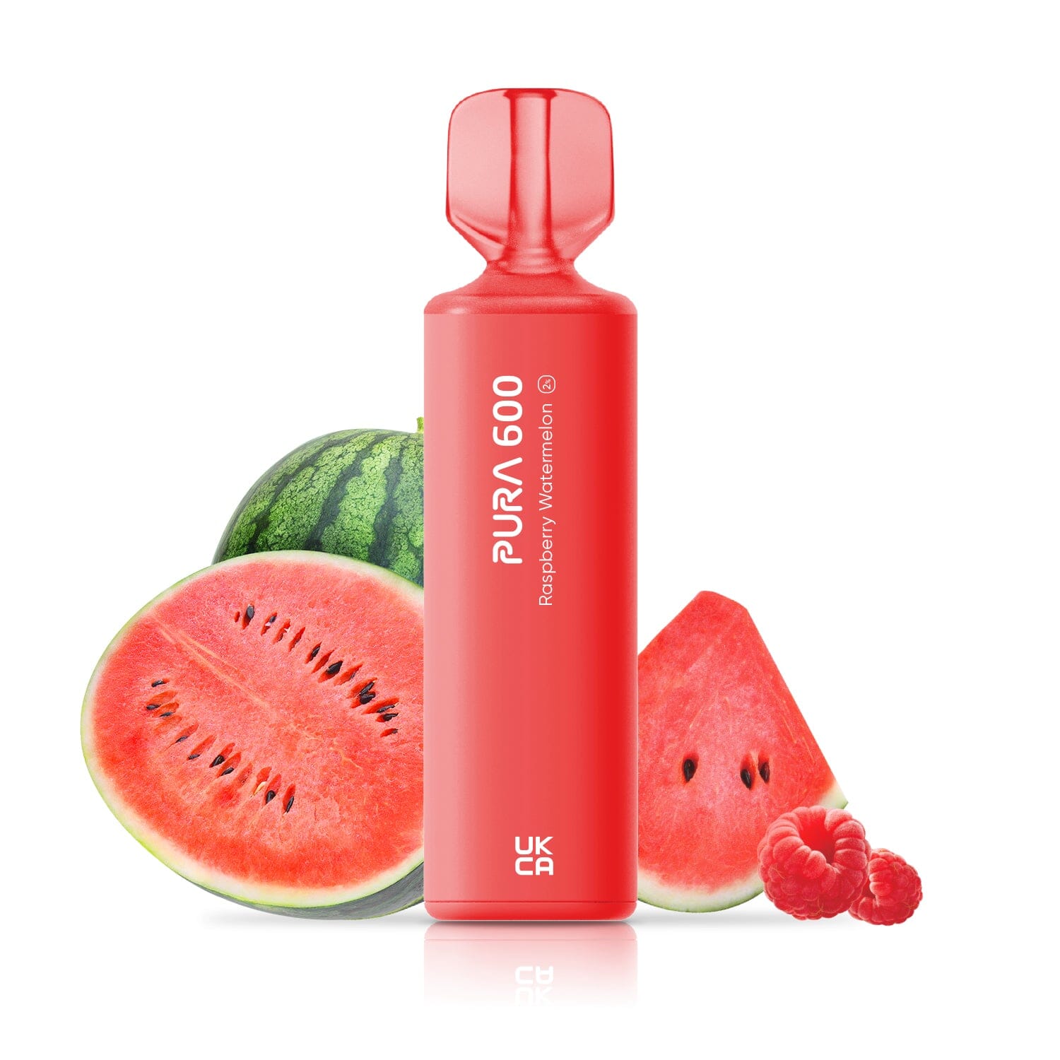 PURA 600 DISPOSABLE VAPE DISPOSABLES Ace Distributions Raspberry Watermelon 20MG (EXCISE)