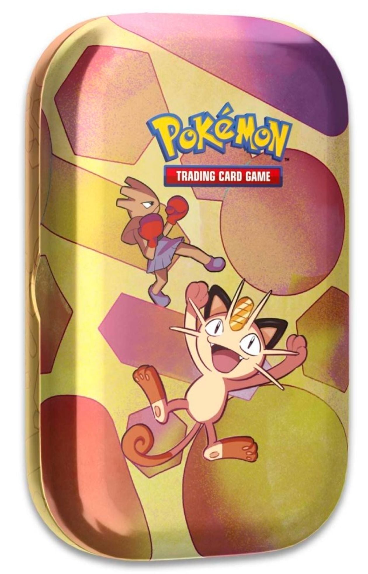 POKÉMON SCARLET & VIOLET 151 MINI TINS POKEMON COLLECTABLES The Vapory Meowth