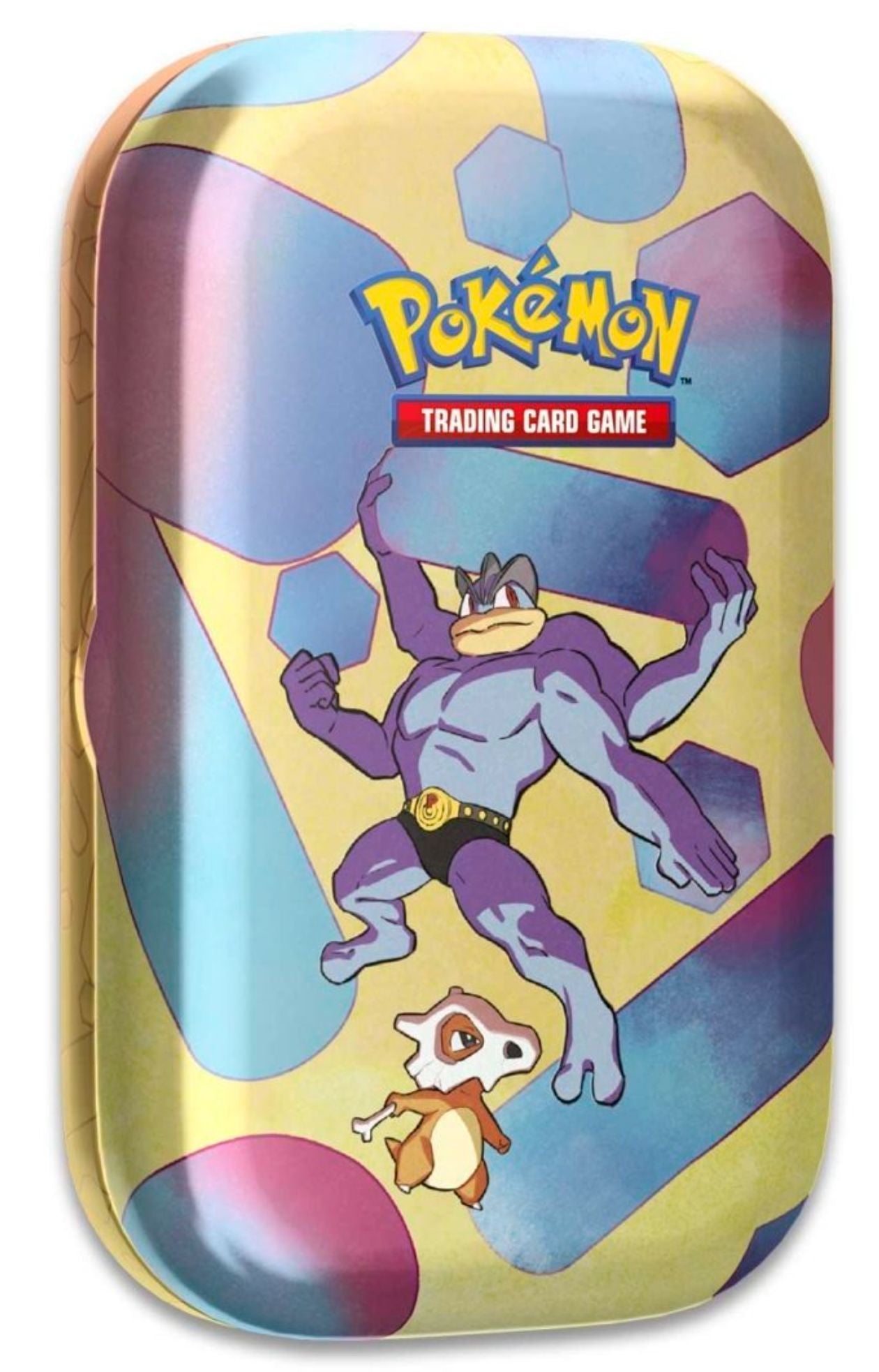 POKÉMON SCARLET & VIOLET 151 MINI TINS POKEMON COLLECTABLES The Vapory Machamp