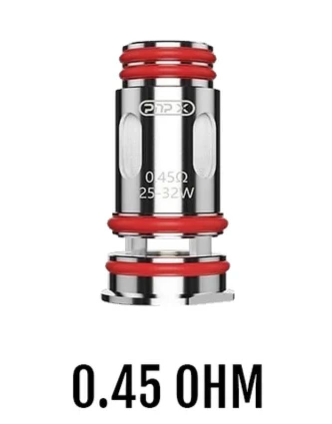 VOOPOO PNP X REPLACEMENT COIL REPLACEMENT COILS Pacific Smoke 0.45 ohm Pack of 5