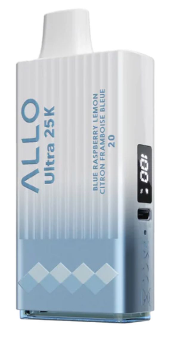 ALLO - 25K DISPOSABLE VAPE DISPOSABLES Smoke Arsenal Classic Blue Raspberry Lemon (EX)