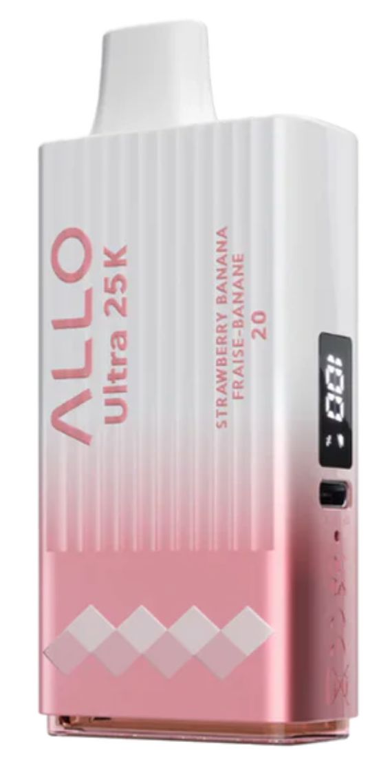 ALLO - 25K DISPOSABLE VAPE DISPOSABLES Smoke Arsenal Classic Strawberry Banana (EX)