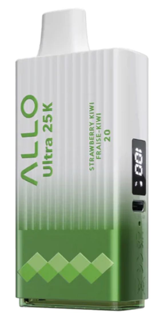 ALLO - 25K DISPOSABLE VAPE DISPOSABLES Smoke Arsenal Classic Strawberry Kiwi (EX)