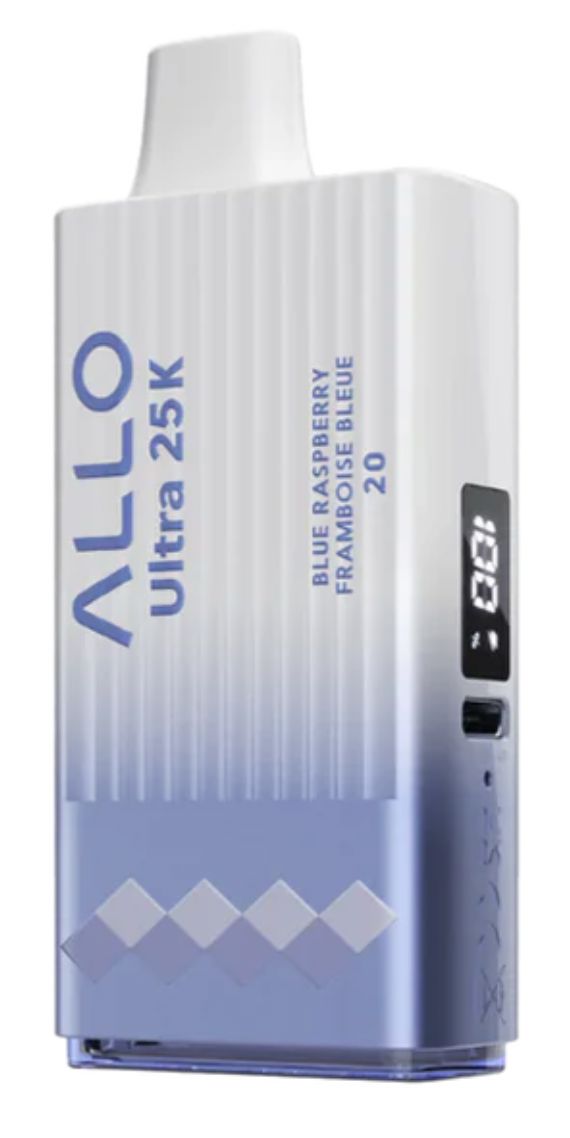 ALLO - 25K DISPOSABLE VAPE DISPOSABLES Smoke Arsenal Classic Blue Raspberry (EX)