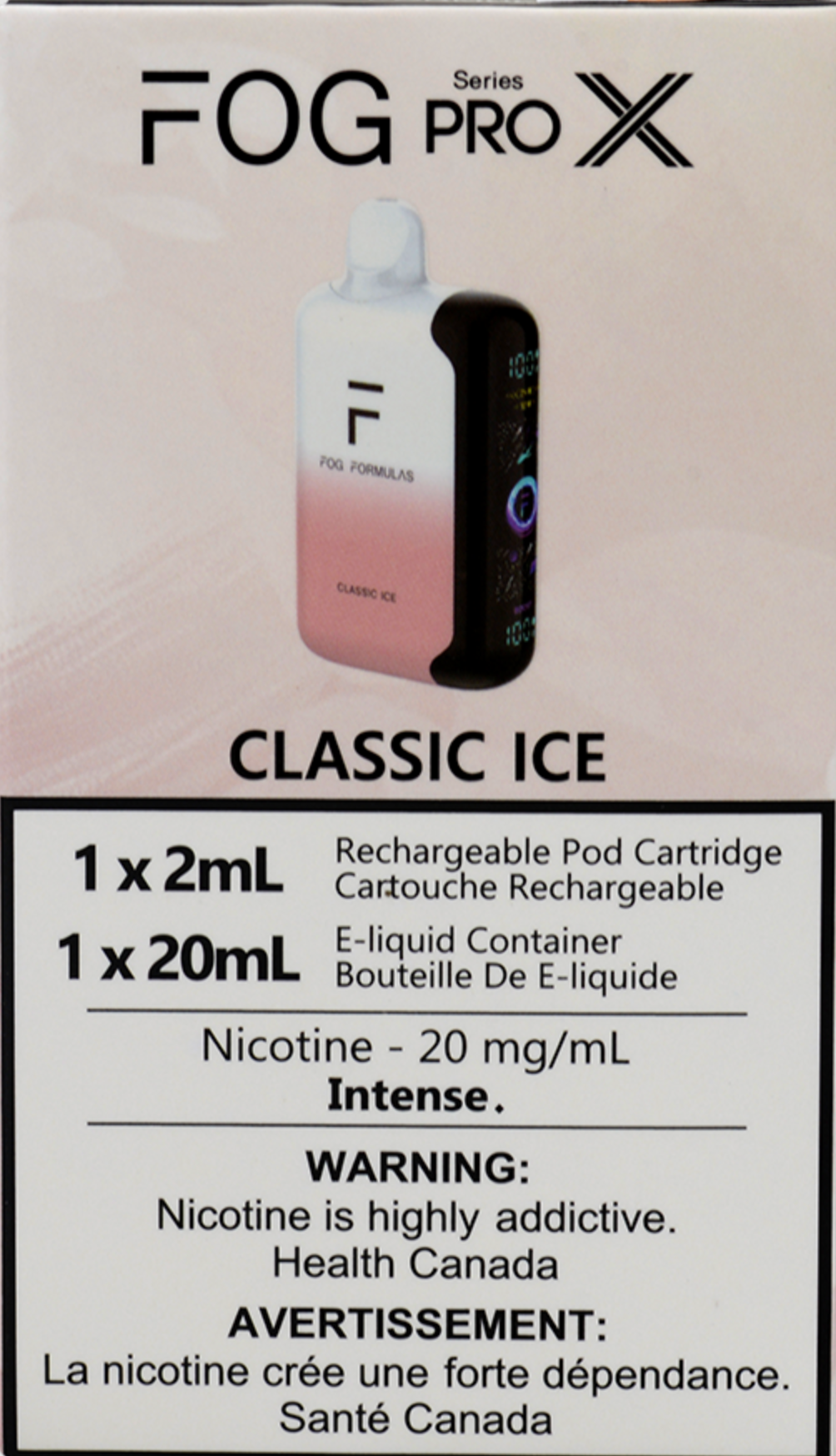 FOG PRO X DISPOSABLE VAPE