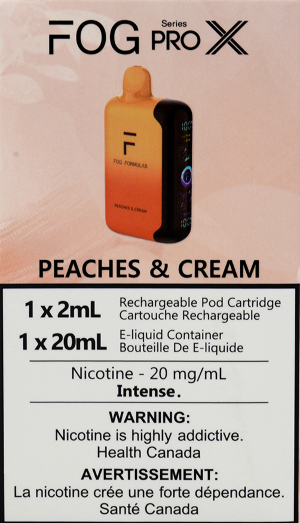 FOG PRO X DISPOSABLE VAPE