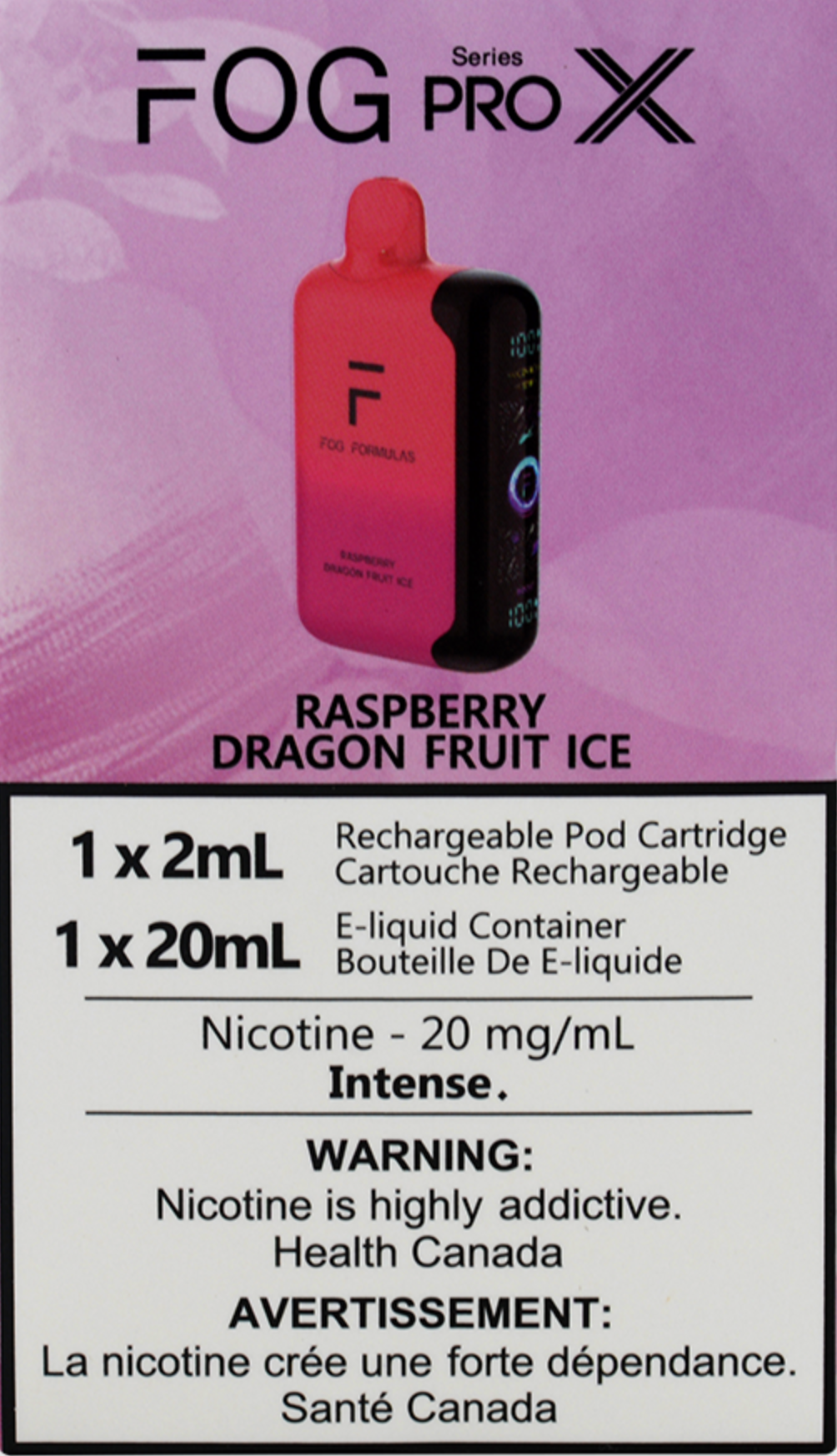 FOG PRO X DISPOSABLE VAPE