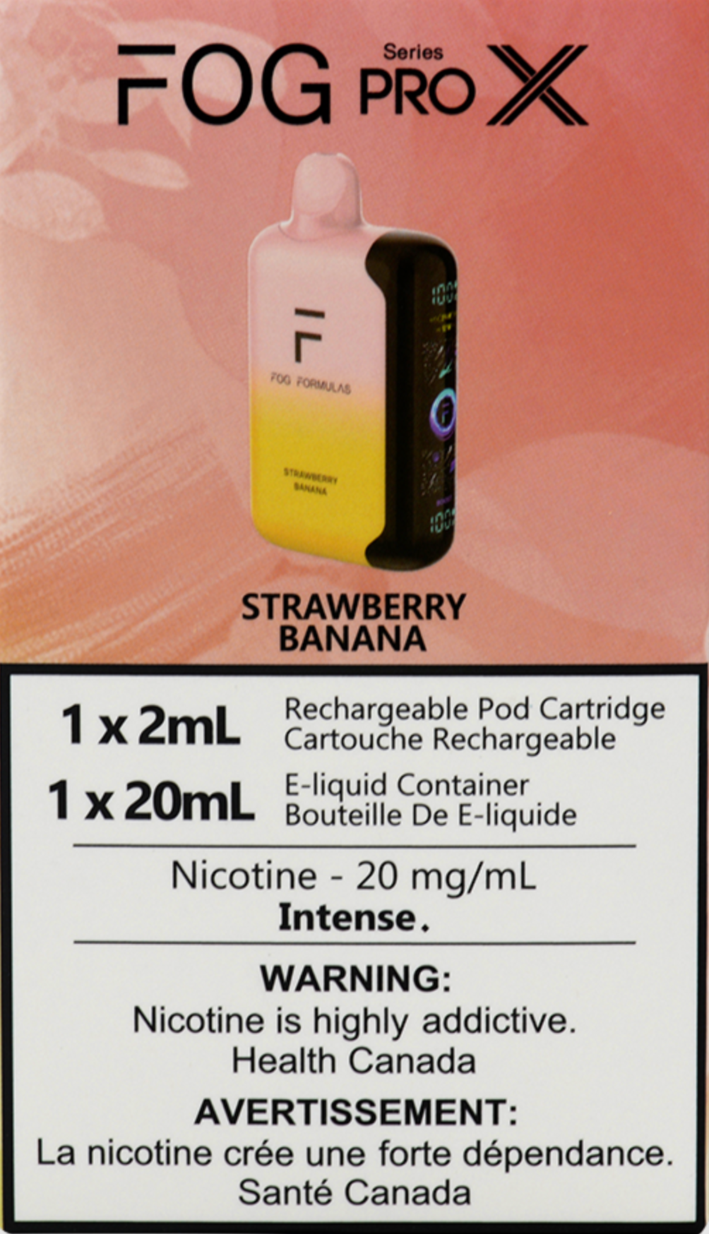 FOG PRO X DISPOSABLE VAPE