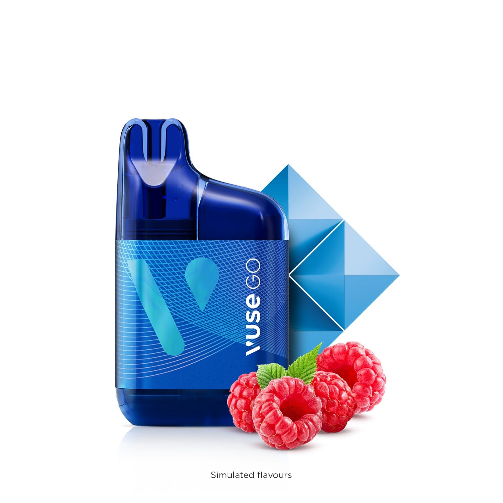 VUSE GO 1K DISPOSABLE VAPES DISPOSABLES VUSE Blue Raspberry 20mg/mL (EXCISE)