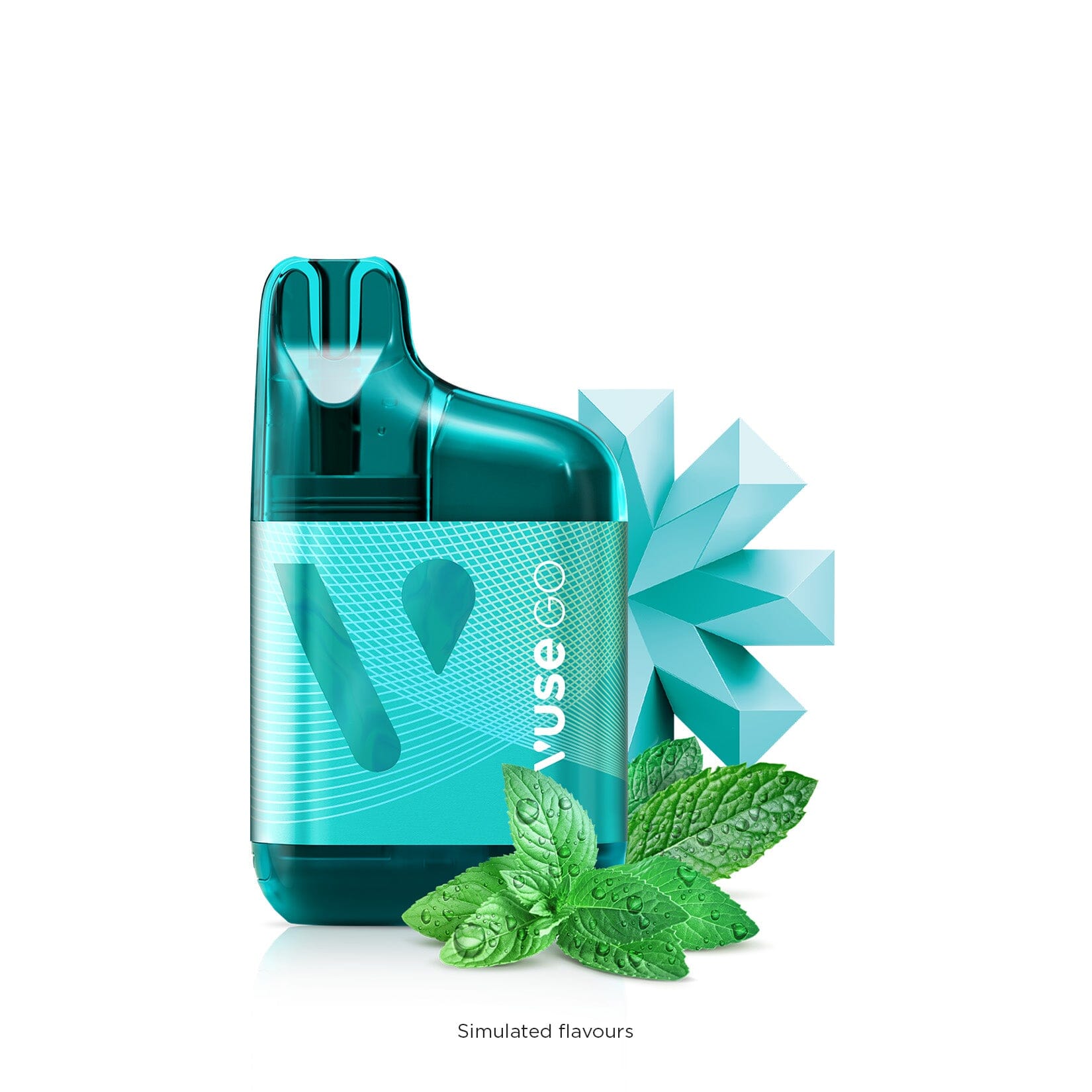 VUSE GO 1K DISPOSABLE VAPES DISPOSABLES VUSE Polar Mint 20mg/mL (EXCISE)