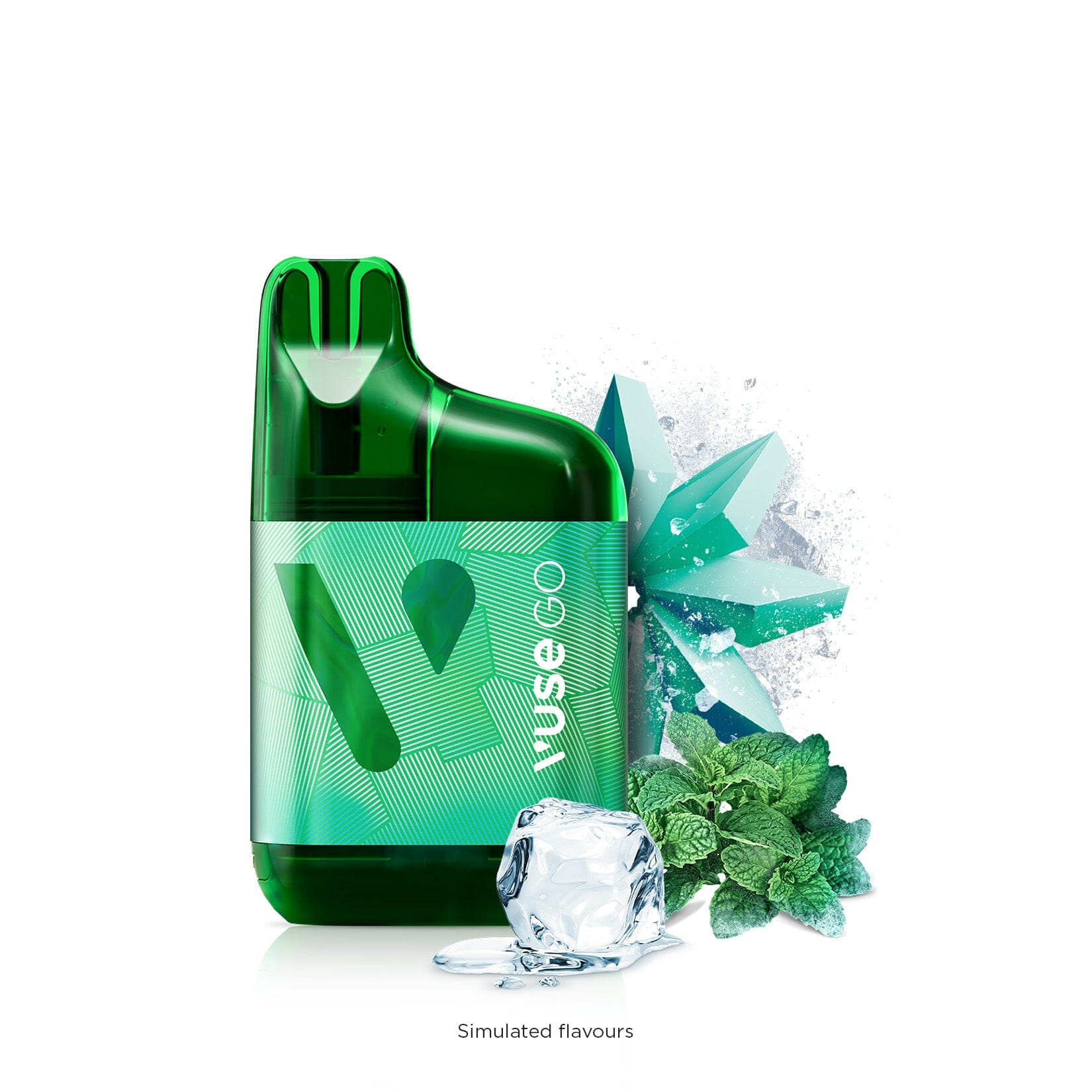 VUSE GO 1K DISPOSABLE VAPES DISPOSABLES VUSE Spearmint Ice 20mg/mL (EXCISE)