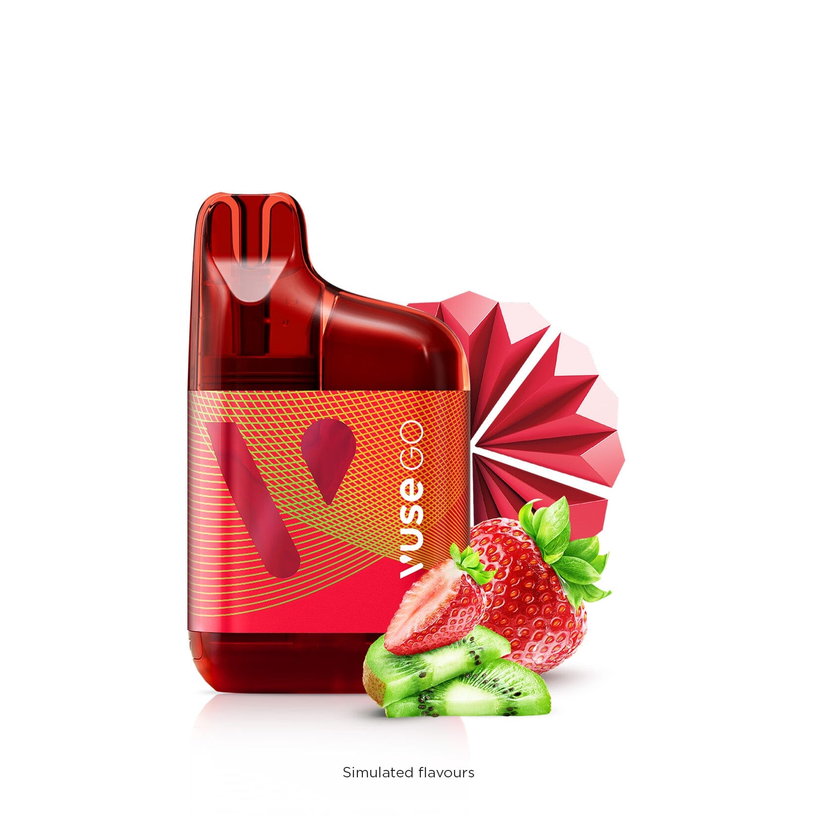 VUSE GO 1K DISPOSABLE VAPES DISPOSABLES VUSE Strawberry Kiwi 20mg/mL (EXCISE)