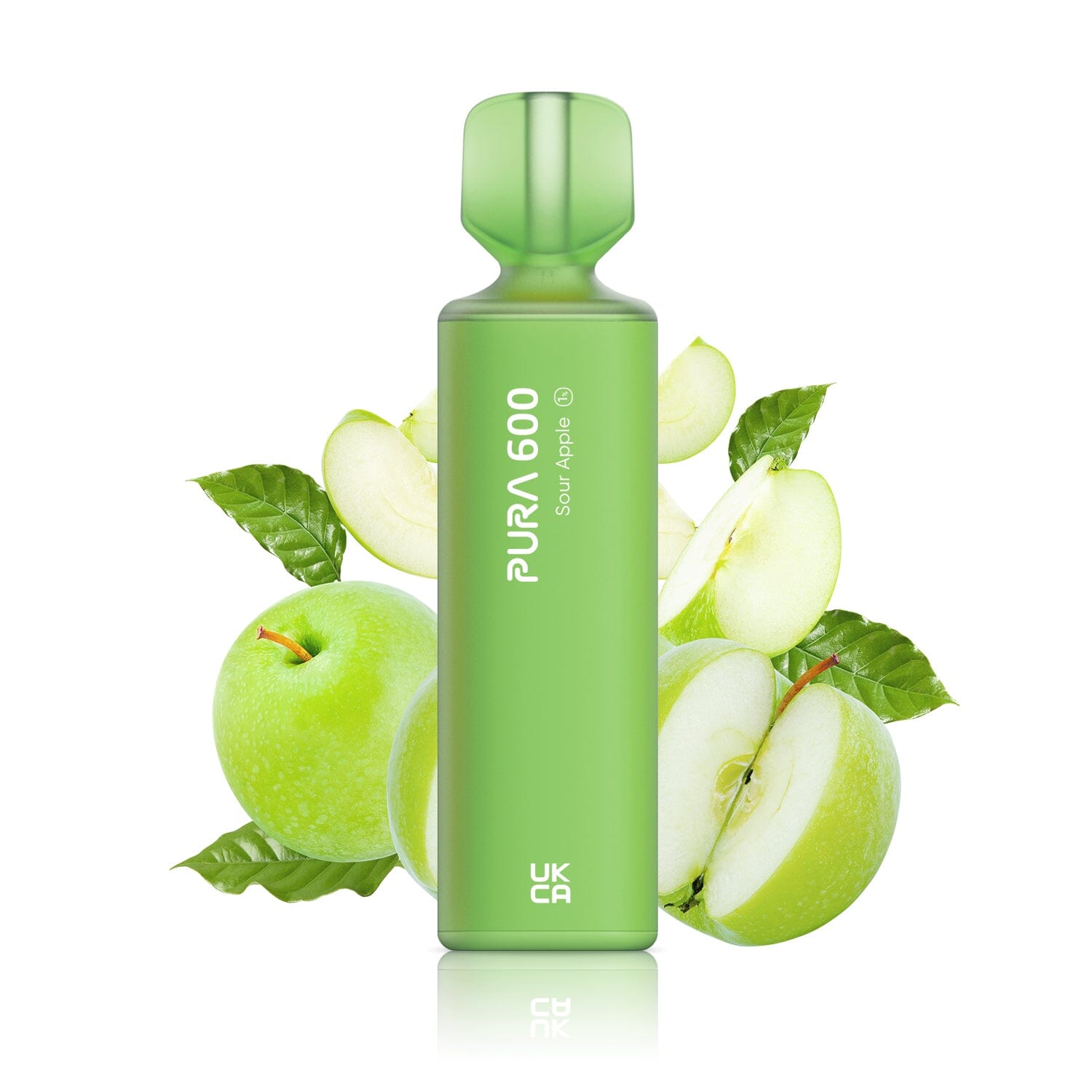 PURA 600 DISPOSABLE VAPE DISPOSABLES Ace Distributions Sour Apple 20MG (EXCISE)