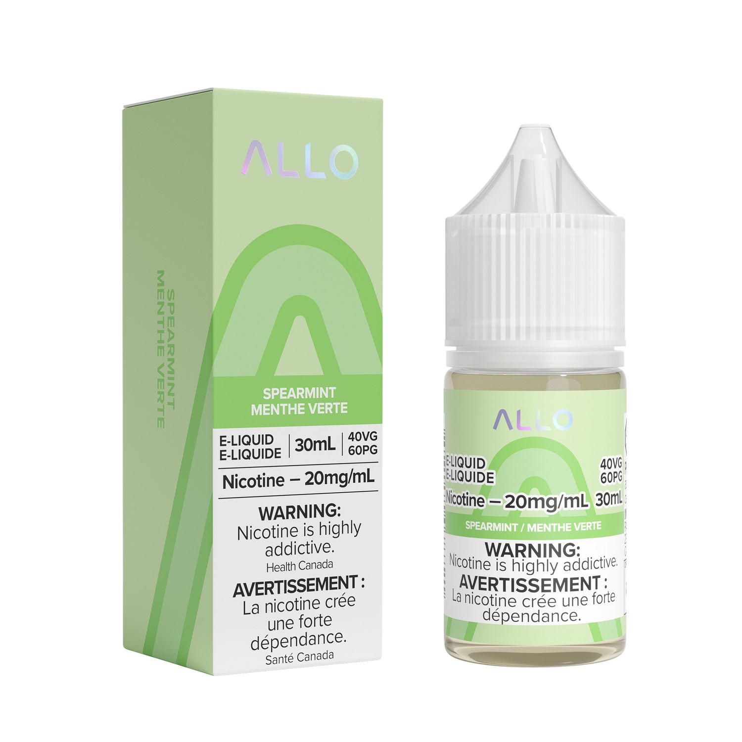 ALLO E-LIQUID E-LIQUID Pacific Smoke E-Liquids Spearmint 20mg (SALT) (EXCISE)