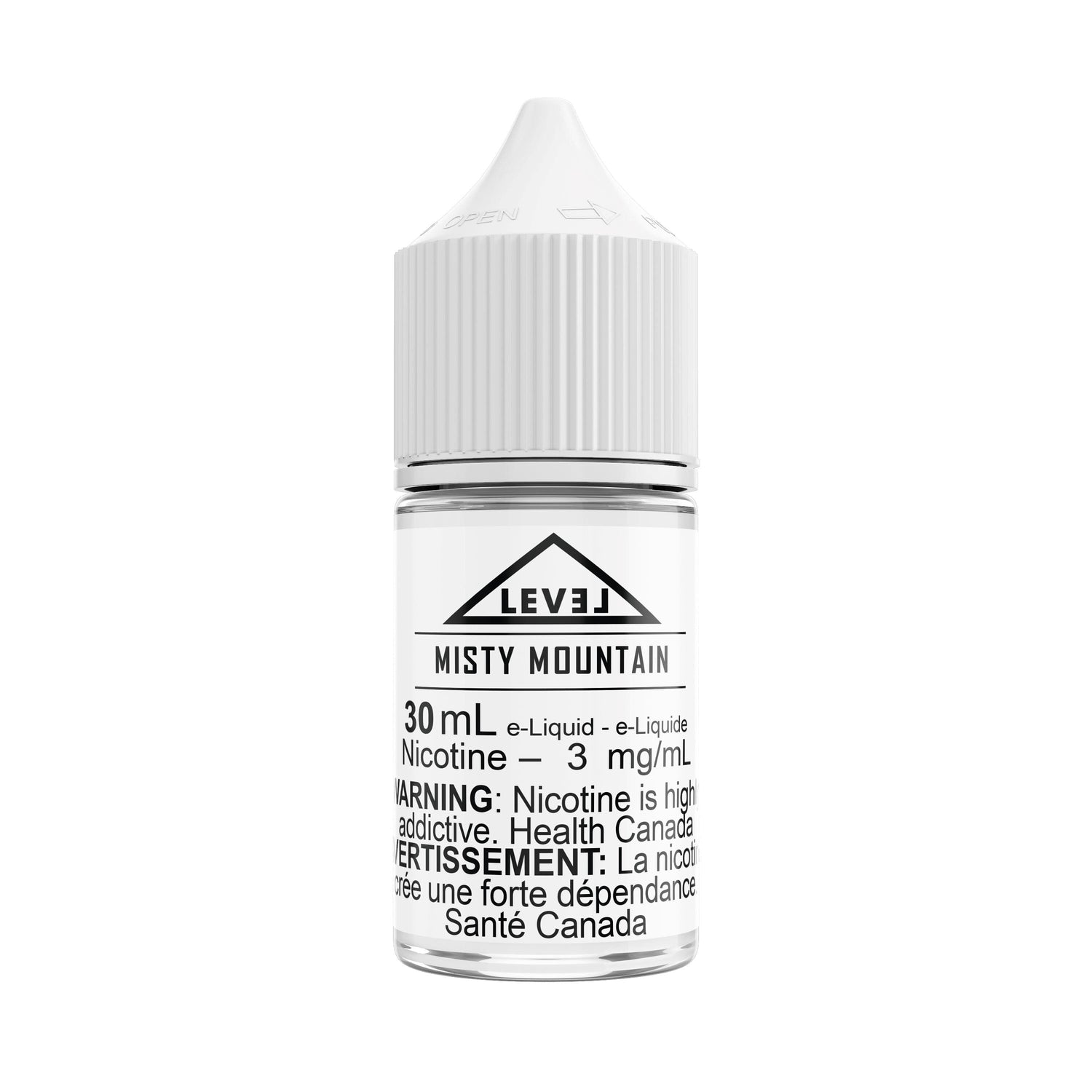 LEVEL UP E-LIQUID E-LIQUID DVINE LABORATORIES Misty Mountain 3MG (REGULAR) (EXCISE)