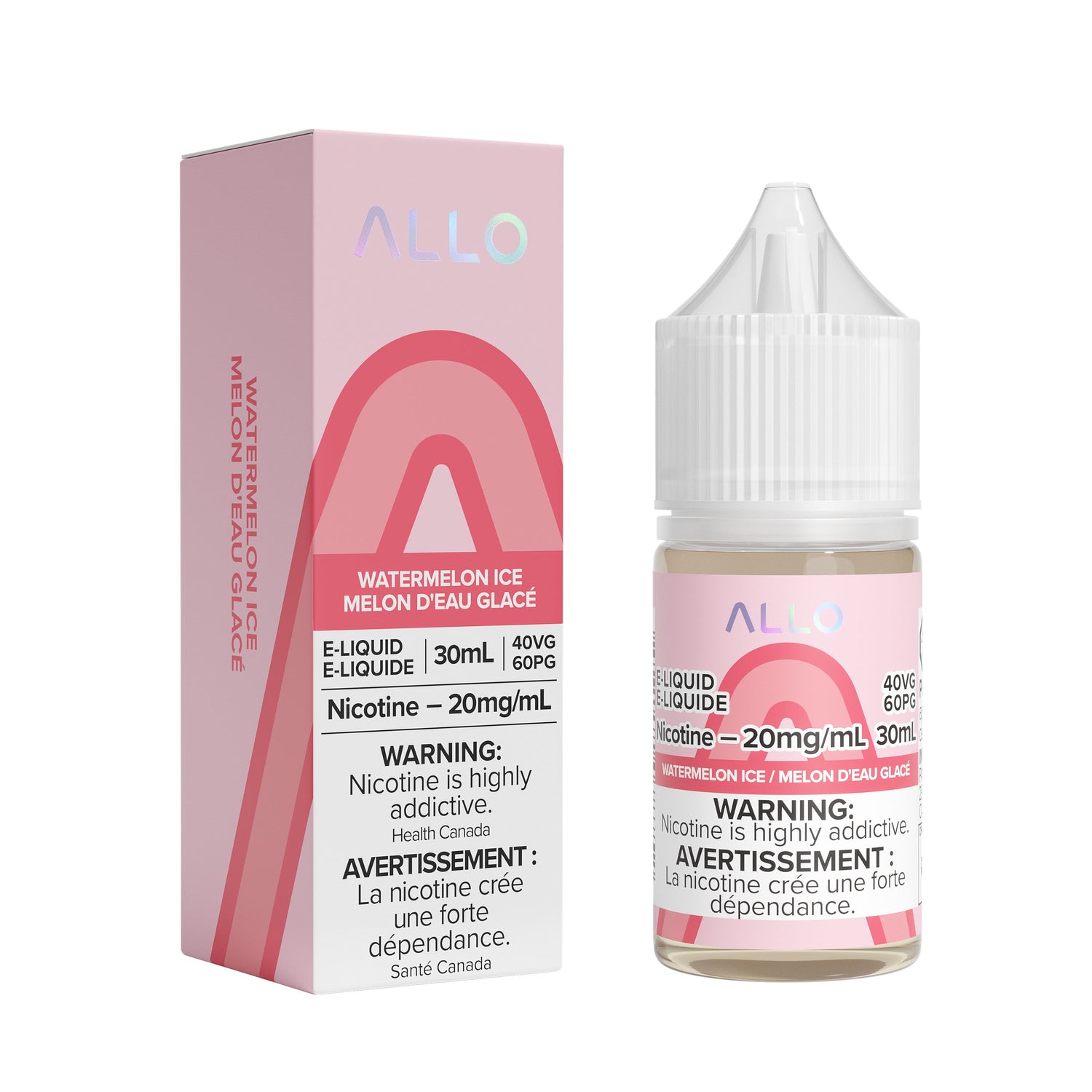 ALLO E-LIQUID E-LIQUID Pacific Smoke E-Liquids Watermelon Ice 20mg (SALT) (EXCISE)