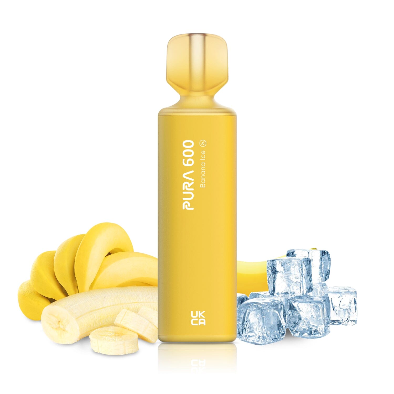 PURA 600 DISPOSABLE VAPE DISPOSABLES Ace Distributions Banana Ice 20MG (EXCISE)