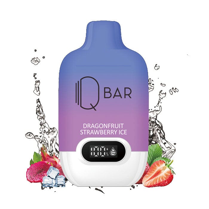 QBAR DISPOSABLE VAPE (2ML) DISPOSABLES SMOKE TOKES Dragonfruit Strawberry Ice 20MG (EXCISE)