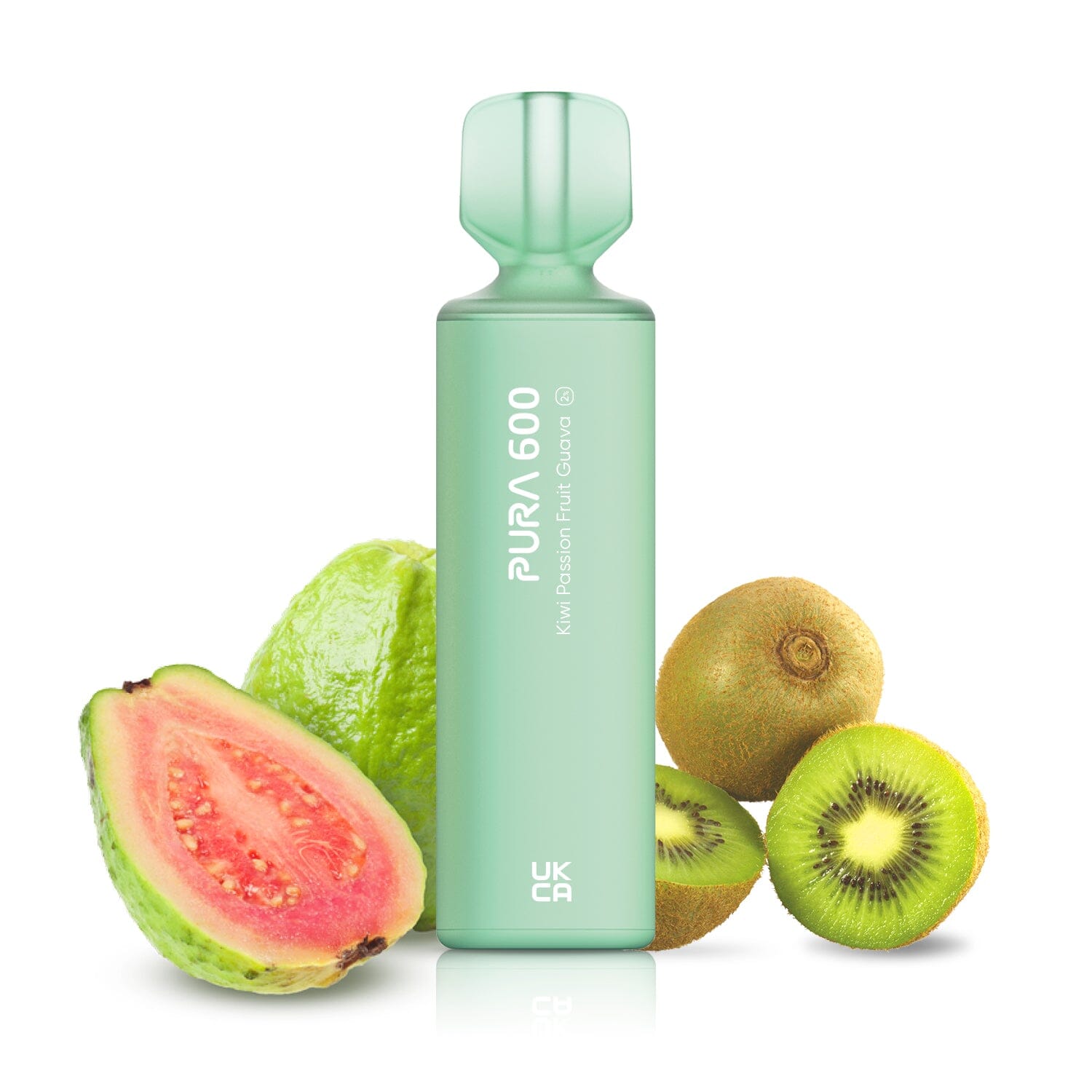 PURA 600 DISPOSABLE VAPE DISPOSABLES Ace Distributions Kiwi Passion Fruit Guava 20MG (EXCISE)