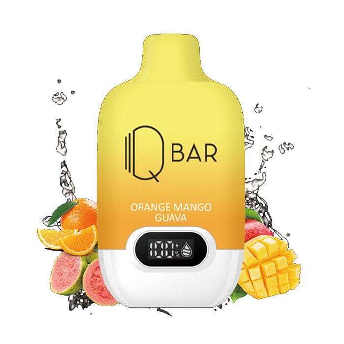 QBAR DISPOSABLE VAPE (2ML) DISPOSABLES SMOKE TOKES Orange Mango Guava 20MG (EXCISE)