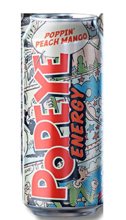 POPEYE ENERGY Food, Beverages & Tobacco Great West Beverage Corp. Poppin&