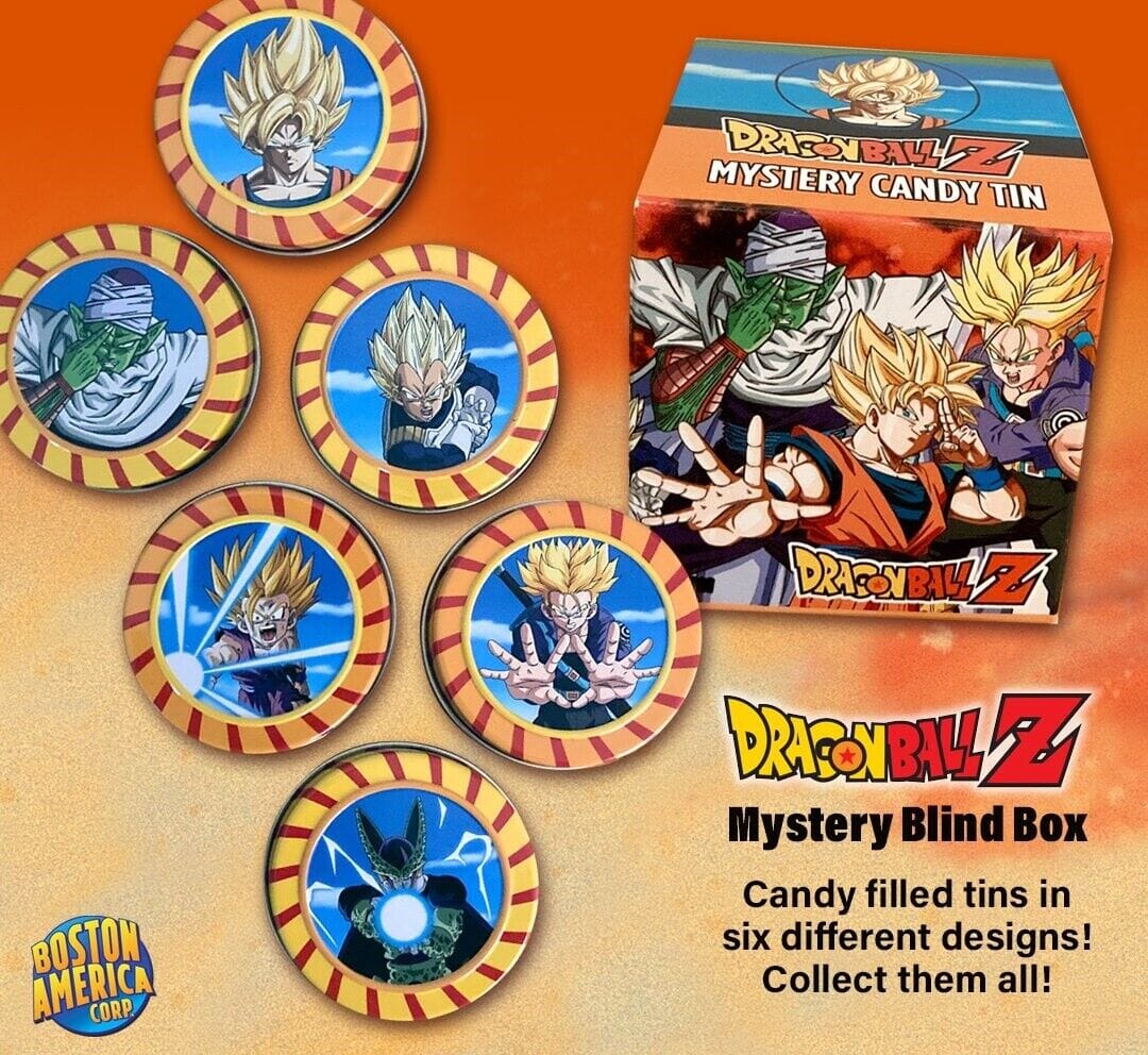 BOSTON AMERICA - DRAGON BALL MYSTERY BOX CANDY SNACKS CandyNow